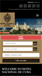 Mobile Screenshot of hotelnacionaldecuba.com